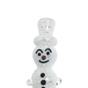 Snowman Glass Hand Weed Pipe | Novelty Pipes For Sale | Free NZ Shipping
