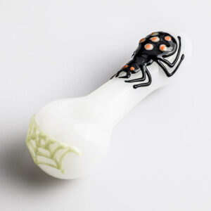 Spider Pattern Glow-In-The-Dark Pipe  Pipes For Sale  Free NZ ShippingSpider Pattern Glow-In-The-Dark Pipe | Pipes For Sale | Free NZ Shipping