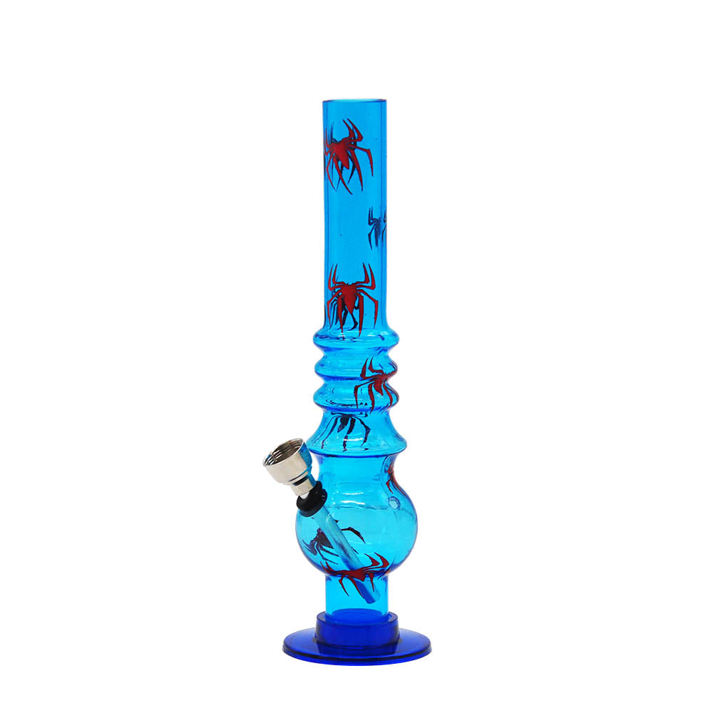 8" Spider Theme Bong | Portable Acrylic Bongs For Sale | Free NZ Shipping