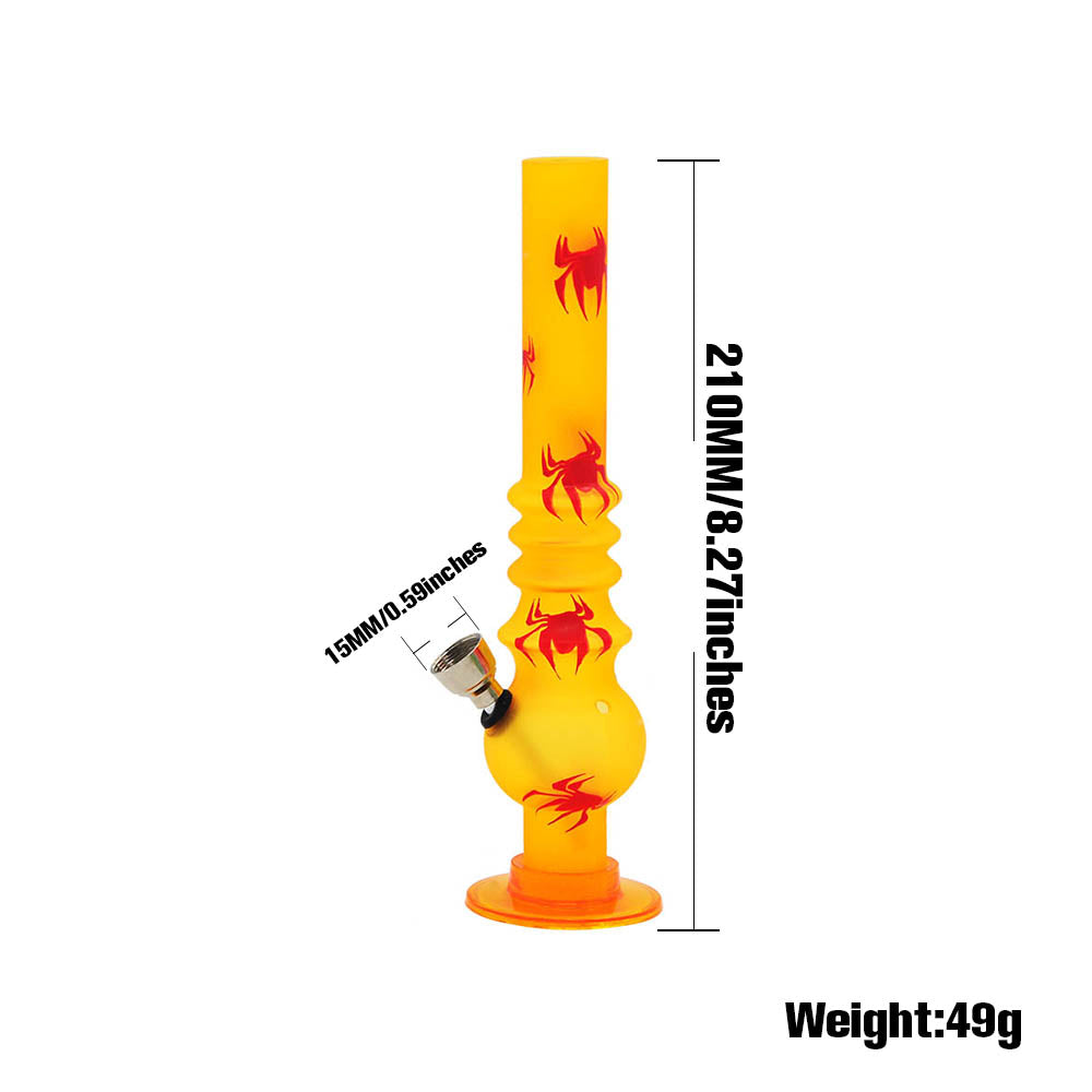 Spider_Bong_-_Acrylic_Water_Pipes_For_Sale_-_Puffing_Bird_1_35e2c43c-dc29-4c31-a9ba-b812e3359a77 8" Spider Theme Bong | Portable Acrylic Bongs For Sale | Free NZ Shipping