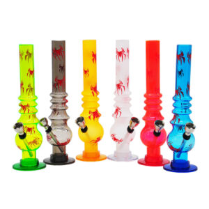 8" Spider Theme Bong | Portable Acrylic Bongs For Sale | Free NZ Shipping