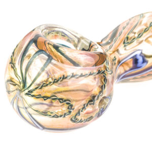 Spiral Fumed Glass Spoon Pipe  Weed Bowls For Sale  Free NZ Shipping