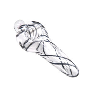 Spiral Heady Glass Spoon Pipe | Tobacco Pipes For Sale | Free NZ Shipping