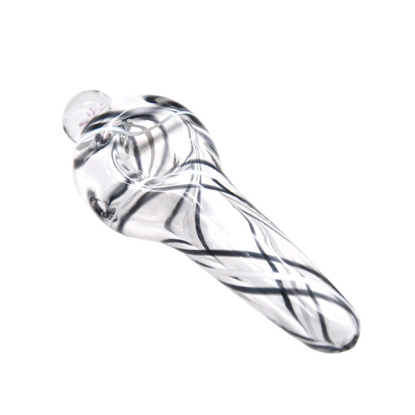 Spiral Heady Glass Spoon Pipe | Tobacco Pipes For Sale | Free NZ Shipping