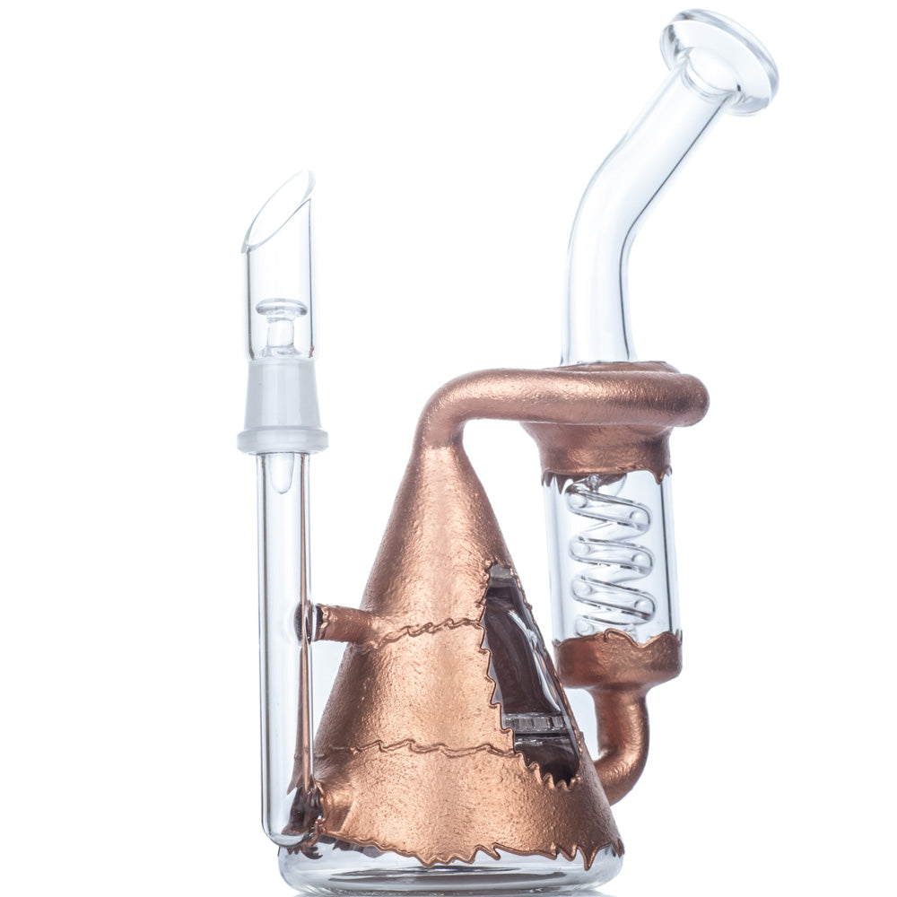 Spiral_Honeycomb_Turbine_Tripple_percolator_Bong_-_Glass_Bongs_For_Sale_-_Puffing_Bird_4_b9e077f4-931d-4fd7-8420-70c4afa06d3f 9" Multi Perc Portable Dab Rig | Wax Rigs For Sale | Free NZ Shipping