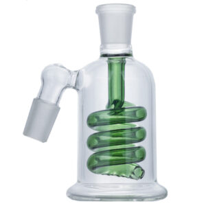 Spiral Perc Glass Ash Catcher For Sale