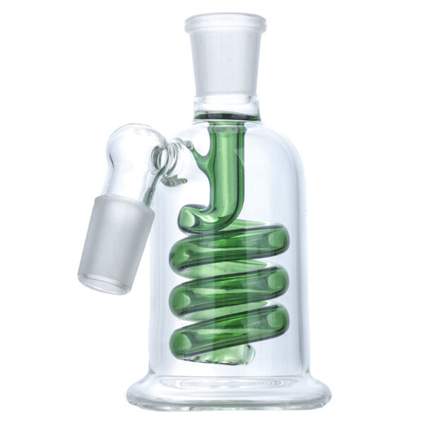 Spiral Perc Glass Ash Catcher For Sale