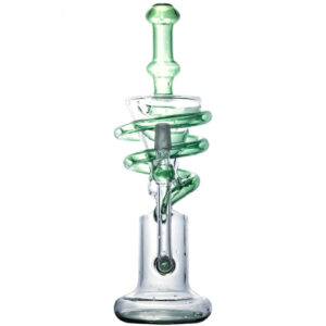 Spiral Perc Recycler Dab Rig/Bong | Wax Rigs For Sale | Free NZ Shipping