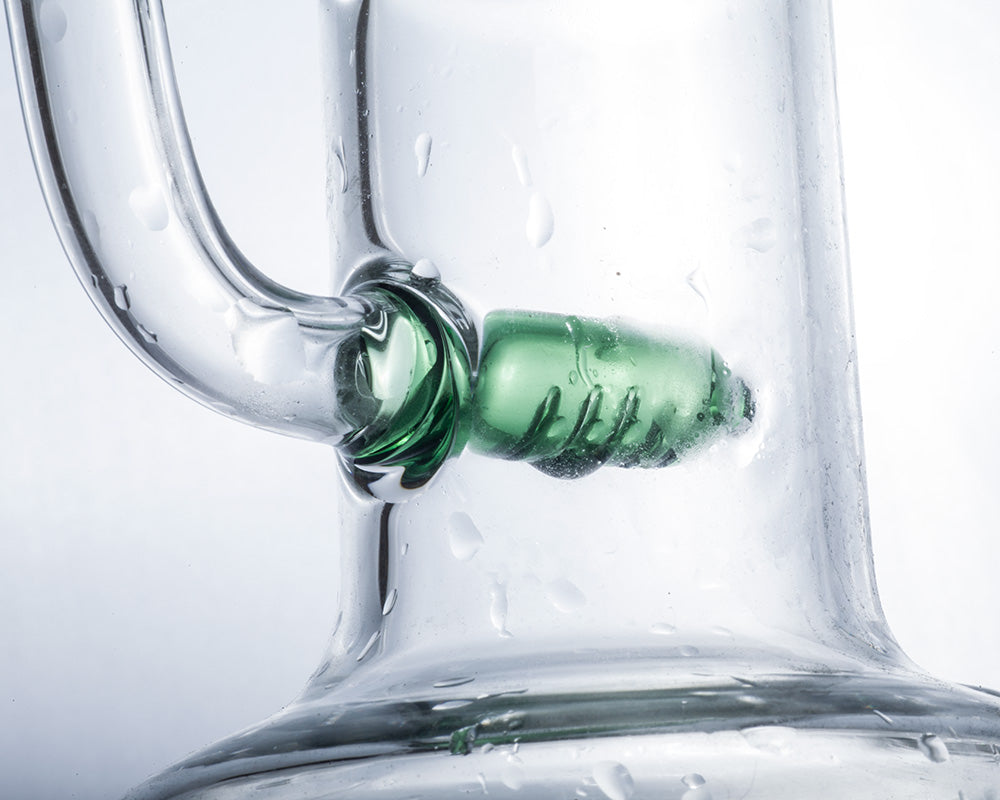 Spiral Perc Recycler Dab Rig/Bong | Wax Rigs For Sale | Free NZ Shipping