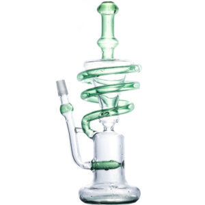 Spiral Perc Recycler Dab Rig/Bong | Wax Rigs For Sale | Free NZ Shipping