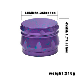 Splash Pattern Drum Weed Grinder | Accessory For Sale | Free NZ Shipping