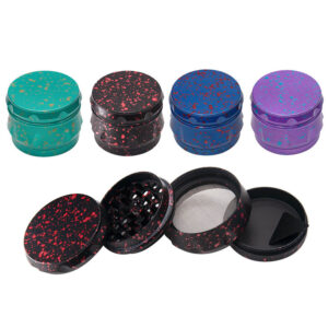 Splash Pattern Drum Weed Grinder | Accessory For Sale | Free NZ Shipping