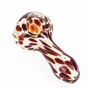 Spotted Glass Spoon Pipe For Sale | Best Smoke Shop | Free NZ Shipping
