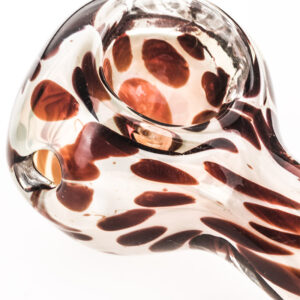 Spotted Glass Spoon Pipe For Sale | Best Smoke Shop | Free NZ Shipping