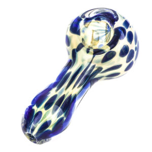 Spotted Glass Spoon Pipe For Sale | Best Smoke Shop | Free NZ Shipping
