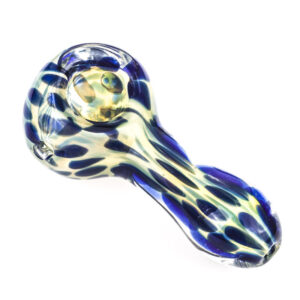 Spotted Glass Spoon Pipe For Sale | Best Smoke Shop | Free NZ Shipping
