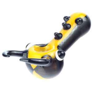 Stag Beetle Heady Themed Glass Spoon Pipe For Sale | Free NZ Shipping