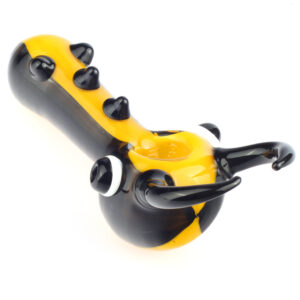Stag Beetle Heady Themed Glass Spoon Pipe For Sale | Free NZ Shipping