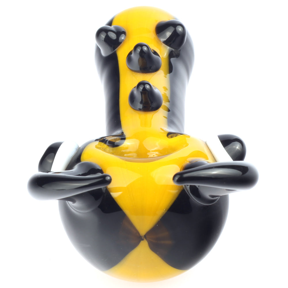 Stag Beetle Heady Themed Glass Spoon Pipe For Sale | Free NZ Shipping