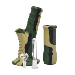 Straight 2 Part Silicone Bong | Best Bongs For Sale | Free NZ Shipping