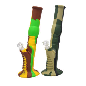 Straight 2 Part Silicone Bong | Best Bongs For Sale | Free NZ Shipping