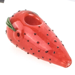 Strawberry Glass Weed Pipe  Weed Bowls For Sale  Free NZ Shipping