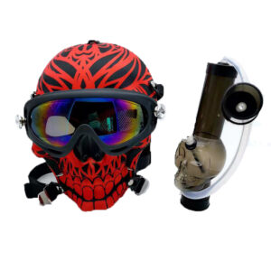 Sun Glasses Skull Fabric Gas Mask Bong w/ Water Pipe | Free NZ Shipping