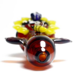 Sunflower Glass Pipe | Smoking Spoon Pipes For Sale | Free NZ Shipping