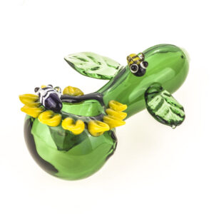 Sunflower Glass Pipe | Smoking Spoon Pipes For Sale | Free NZ Shipping