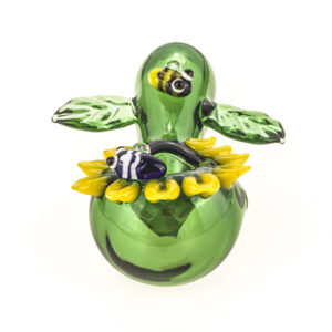 Sunflower Glass Pipe | Smoking Spoon Pipes For Sale | Free NZ Shipping