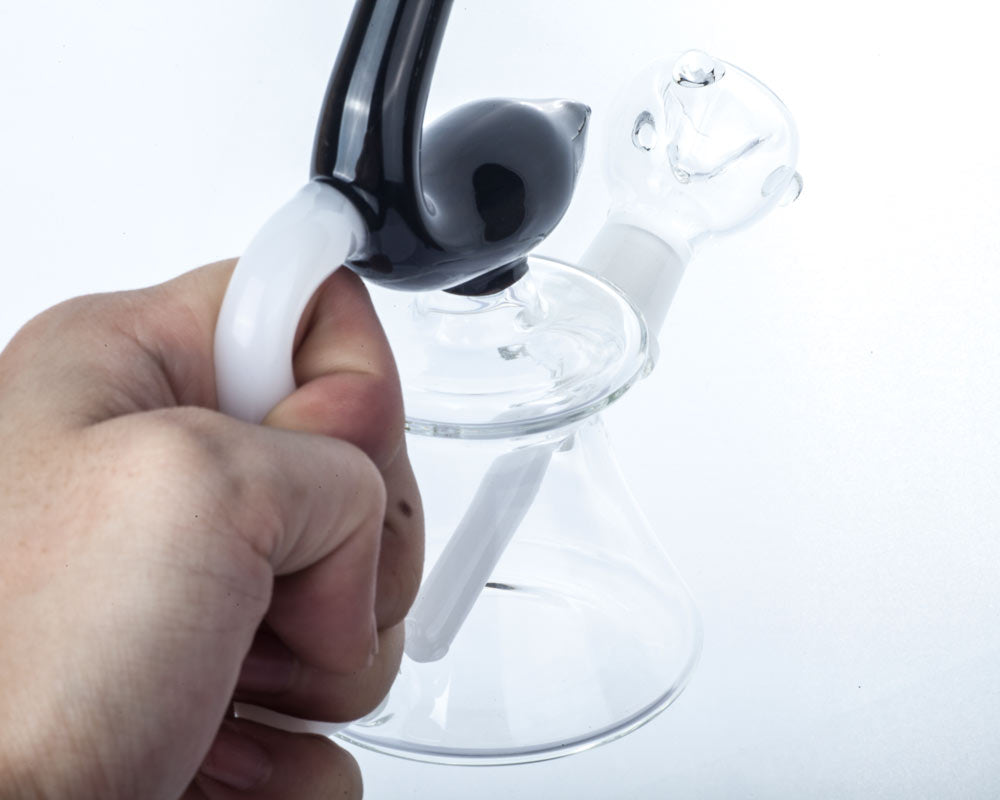 "The Swan" Mini Dab Rig Bundle | Wax/Oil Rigs For Sale | Free NZ Shipping