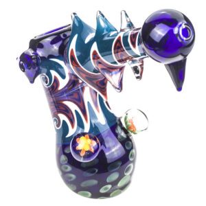 Swirl Glass Hammer Bubbler  PipesWeed Bowls For Sale  Free NZ Shipping