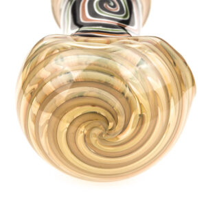 Swirl Patent Glass Spoon Pipe  Best Smoke Shop Online  Free NZ Shipping