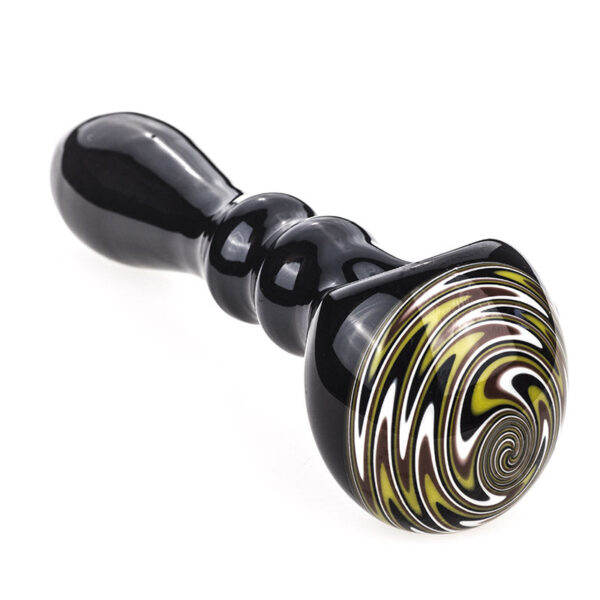 Swirl Pattern Glass Spoon Pipe  Weed Bowls For Sale  Free NZ Shipping