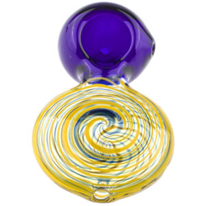 Swirl Patent Pendant Glass Weed Pipe | Pipes For Sale | Free NZ Shipping