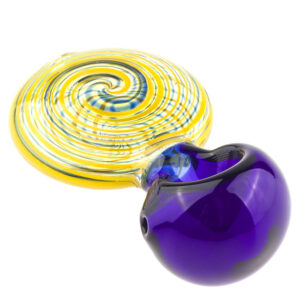 Swirl Patent Pendant Glass Weed Pipe | Pipes For Sale | Free NZ Shipping