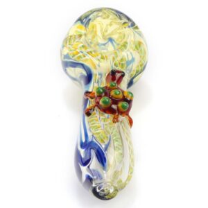 Swirled Fumed Turtle Glass Weed Pipe | Pipes For Sale | Free NZ Shipping