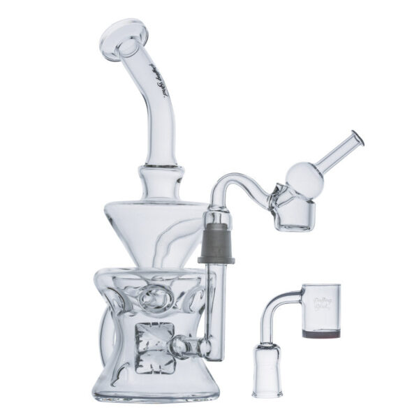 Swiss Perc Heady Dab Rig Set w/ Quartz Banger Carb Cap | Free NZ Shipping