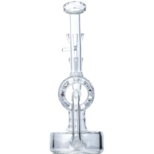 9" Swiss Cylinder Perc Bong | Heady Bongs For Sale | Free NZ Shipping