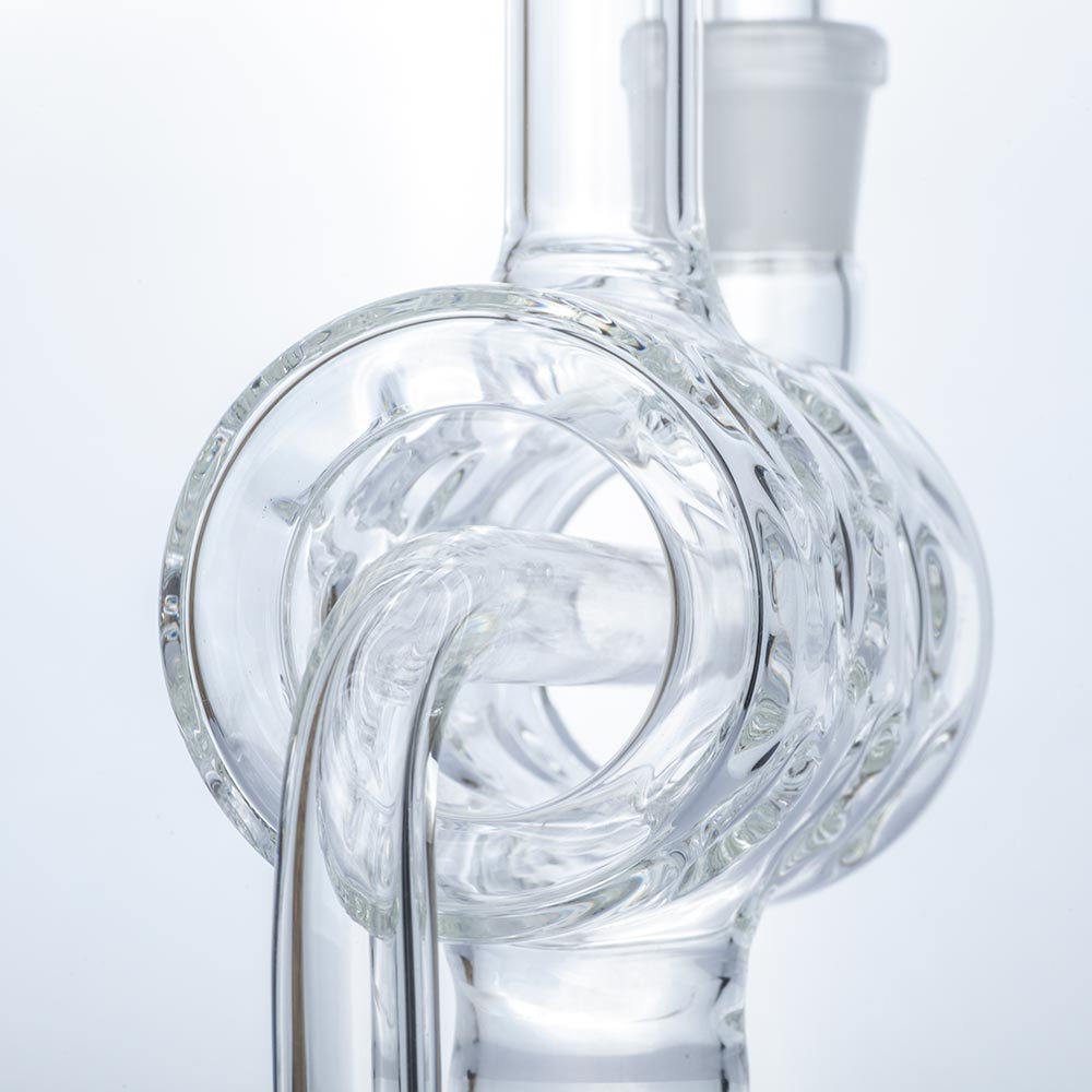 9" Swiss Cylinder Perc Bong | Heady Bongs For Sale | Free NZ Shipping