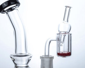 Thermochromic Bucket/banger/nail Brown Glass- By Puffing Bird