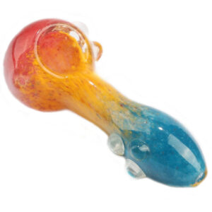 Dichroic Glass Pipe Marble Grip | Weed Bowls For Sale | Free NZ Shipping