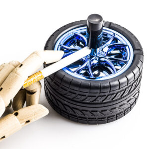 Tire Wheel Spinning Ashtray For Sale | Best Smke Shop | Free NZ Shipping