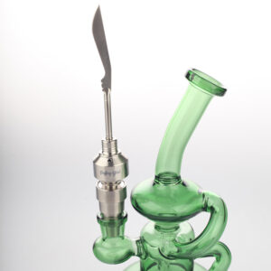 Titanium Carb Cap W/ Sword Blade Carver Buy Online Headshop