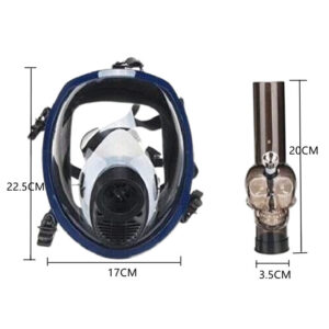 Transparent Gas Mask Bong w/ Acrylic Water Pipe For Sale/Free NZ Shipping