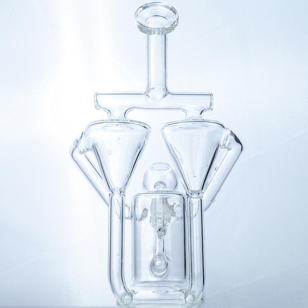 9" Triple Chamber Recycler Wax Rig | Dab Rigs For Sale | Free NZ Shipping