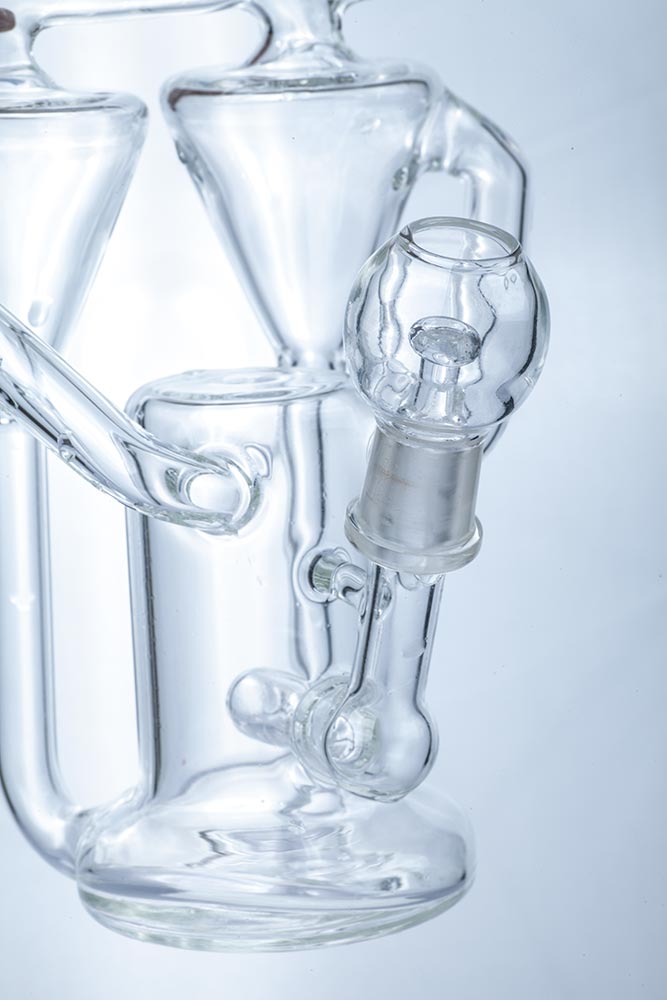 9" Triple Chamber Recycler Wax Rig | Dab Rigs For Sale | Free NZ Shipping