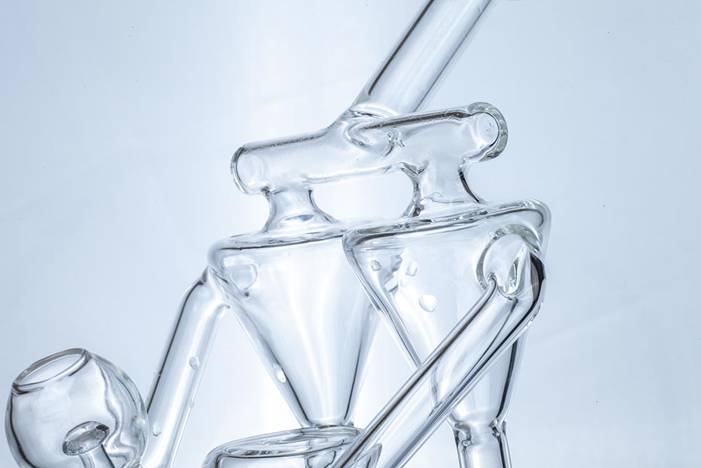 9" Triple Chamber Recycler Wax Rig | Dab Rigs For Sale | Free NZ Shipping