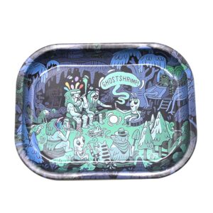 Trippy Art Rolling Tray  Best Rolling Trays For Sale  Free NZ Shipping