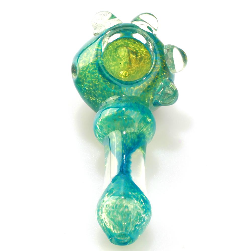 Turquoise_Blue_Dichroic_Color_Scheme_Spoon_Glass_Pipe_3_8d058d71-75ec-4013-abd6-4519dada58bb Turquoise Blue Dichroic Spoon Glass Pipe | Weed Bowls | Free NZ Shipping